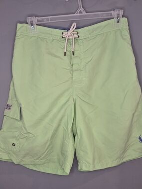 Ralph Lauren Light Green Men's Swim Board Shorts
